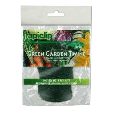 LUSTER LEAF 877 200 ft. 3 Ply Garden Twine Green Pack of 12 156773